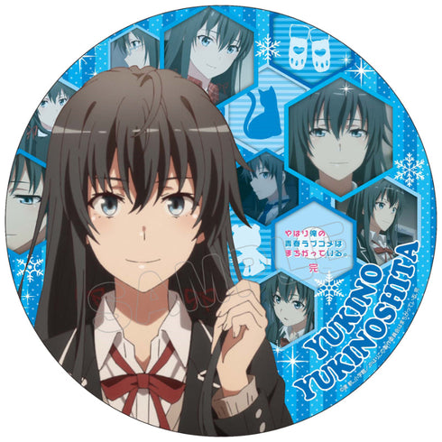 『やはり俺の青春ラブコメはまちがっている。完』スタンド付きBIG缶バッジ 雪ノ下雪乃【202412再販】